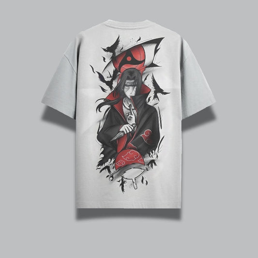 "Itachi Uchia" Premium Oversized T-Shirt